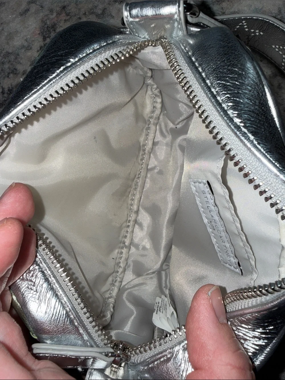 Stella McCartney Kids Silver Star Purse